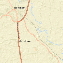 Aylsham Street Map