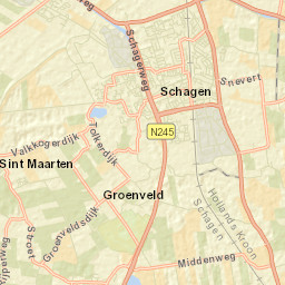 Schagerbrug Street Map