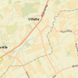 Uffelte Street Map