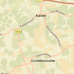 Aalden Street Map