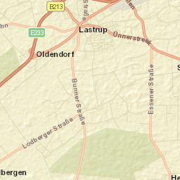 Lastrup Street Map