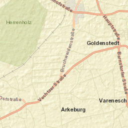 Goldenstedt Street Map