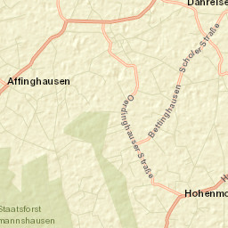 Engeln Street Map