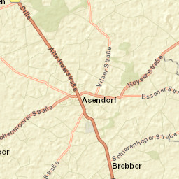 Asendorf Street Map