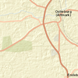 Osterburg Street Map