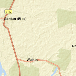 Sandau Street Map