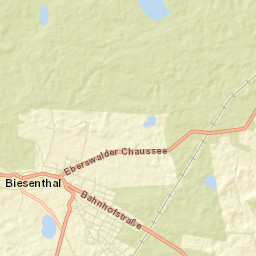 Biesenthal Street Map