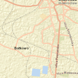 Inowrocław Street Map