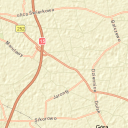 Powiat inowrocławski Street Map