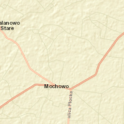 Mochowo Street Map