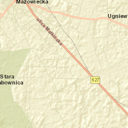 Ostrów Mazowiecka Street Map