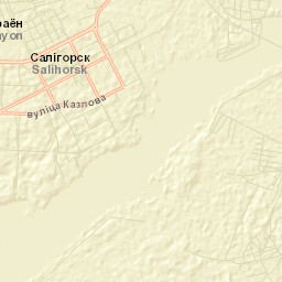 Salihorsk Street Map
