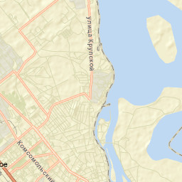 Usol’ye-Sibirskoye Street Map