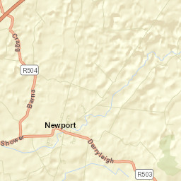 Newport Street Map