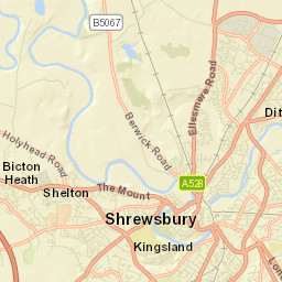 Shrewsbury Street Map