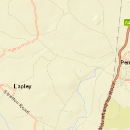 Lapley Ln Wheaton Aston Stafford ST19 Street Map