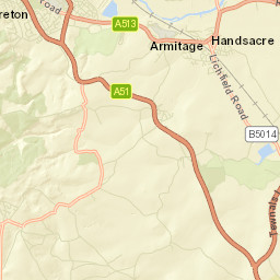 Armitage Street Map