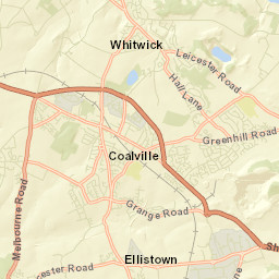 Ravenstone Street Map