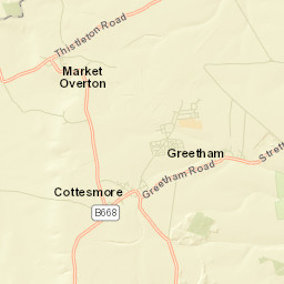 Church Lane, Oakham, Rutland LE15 7PR Street Map