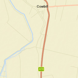 Cowbit Street Map