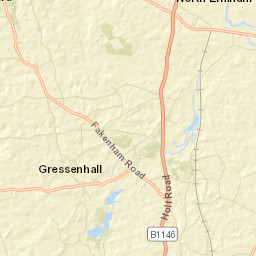 30 Elmham Road, Beetley, Dereham Street Map