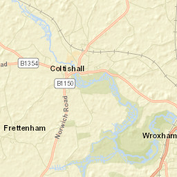 Coltishall Street Map