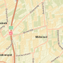 Abbekerk Street Map