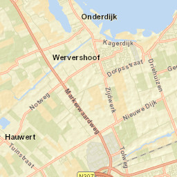 Wervershoof Street Map