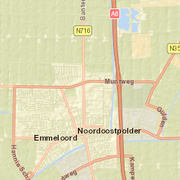 Emmeloord Street Map