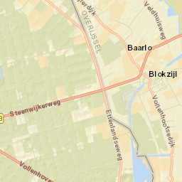 Blokzijl Street Map