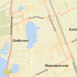 Giethoorn Street Map