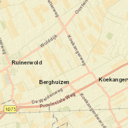 Ruinerwold Street Map