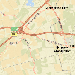 Veenoord Street Map
