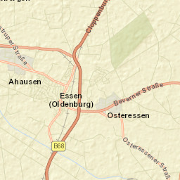 Essen Street Map
