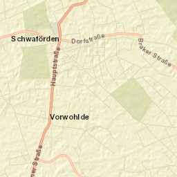 Schwaförden Street Map