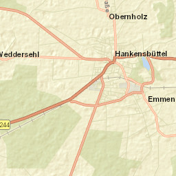 Hankensbüttel Street Map