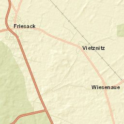 Friesack Street Map