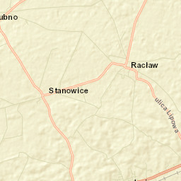 Powiat gorzowski Street Map