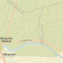 Obrzycko Street Map