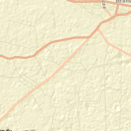 Brańsk Street Map