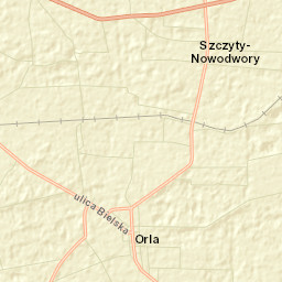Orla Street Map