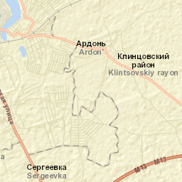 Ardon’ Street Map