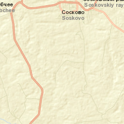 Soskovo Street Map