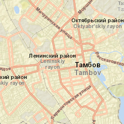 Tambov Street Map