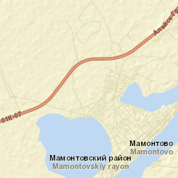 Mamontovo Street Map