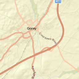 Gorey Street Map