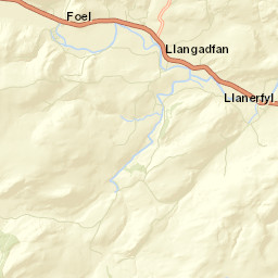 A458, Welshpool, Powys SY21 0PL, UK Street Map