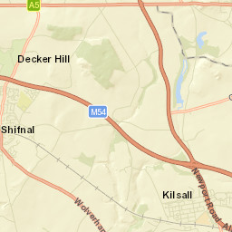 Shifnal Street Map