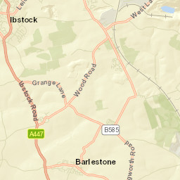 Barlestone Street Map