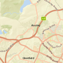 Anstey Street Map
